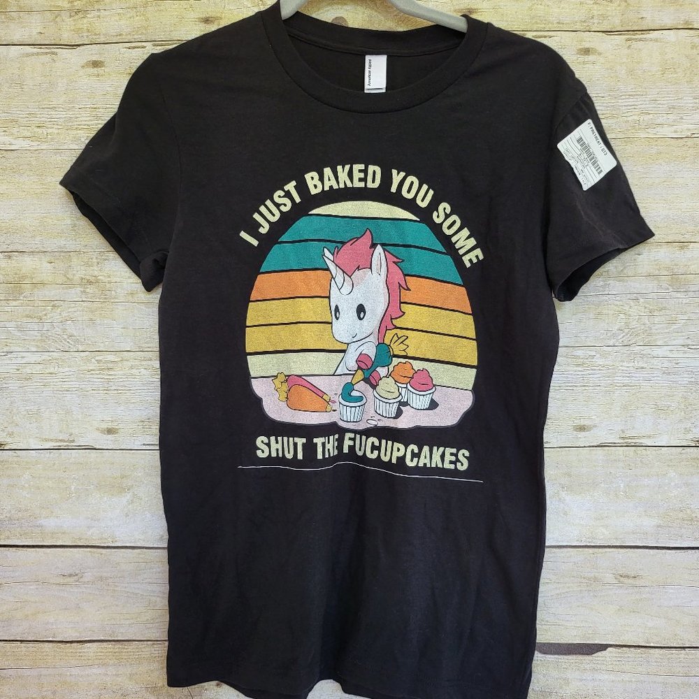 Busted Tees Graphic Black T-Shirt